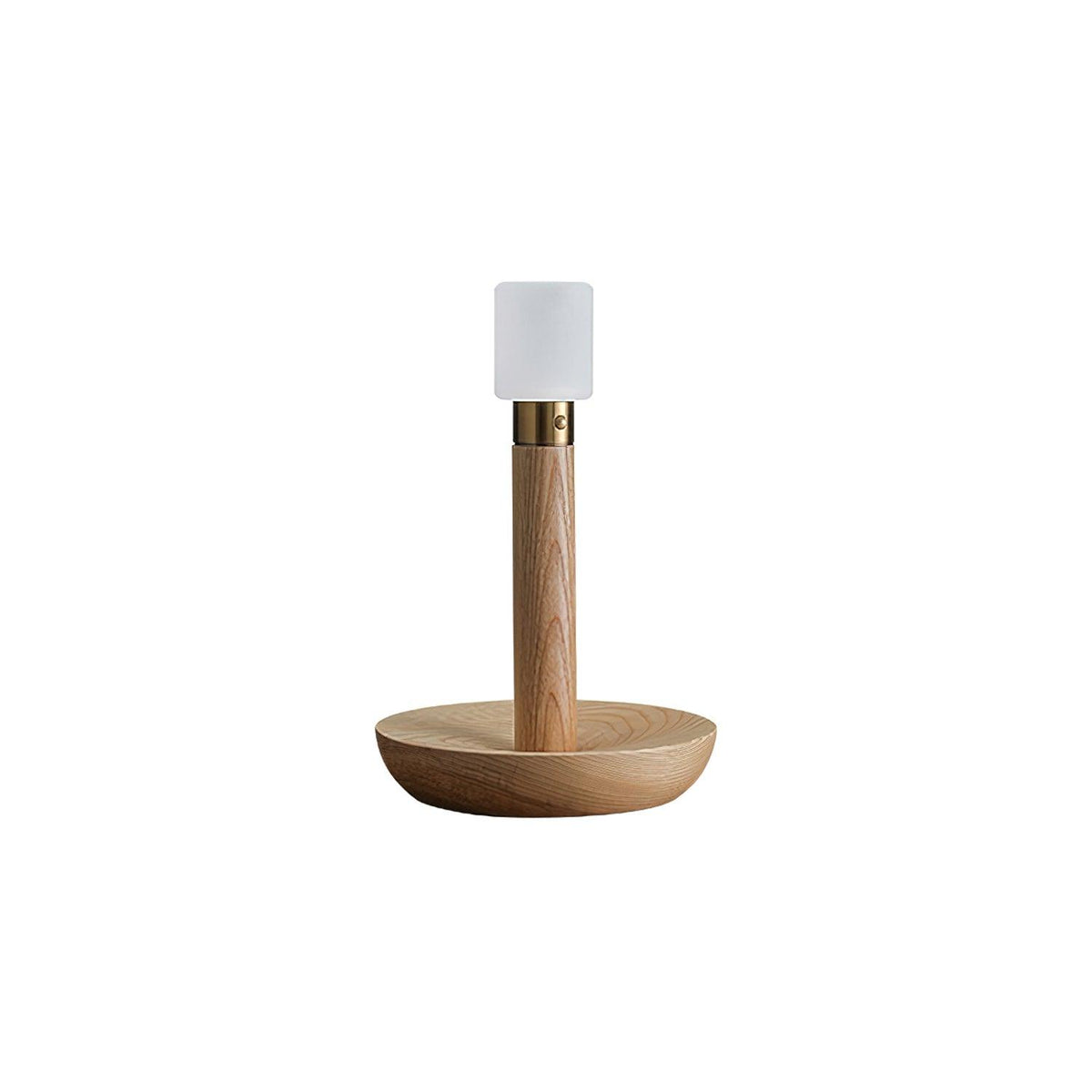 Lumaice Tischleuchte Holztischleuchte minimalistisch Vintage