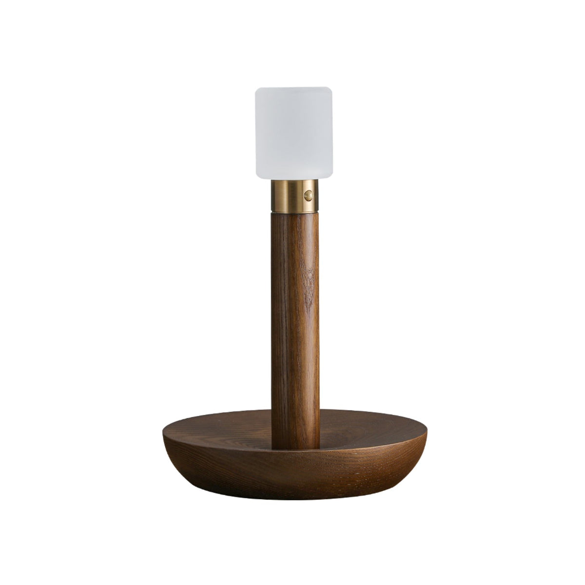 Lumaice Tischleuchte Holztischleuchte minimalistisch Vintage