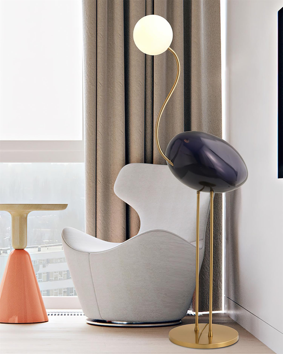 Ilnoren Minimalistische Deckenleuchte aus Glas