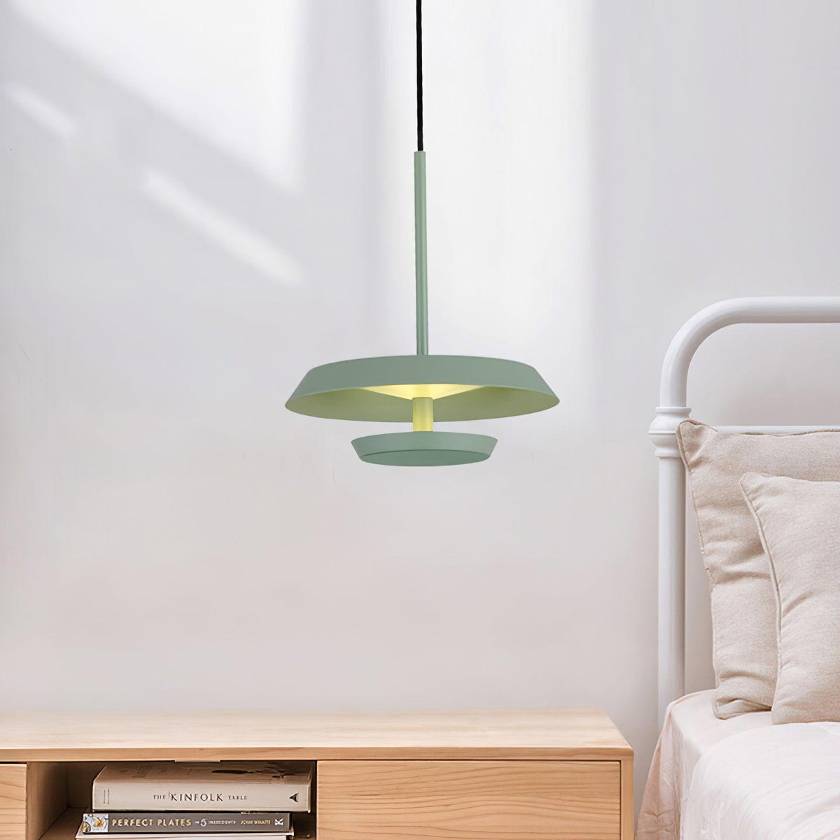 Qued Aluminium Kunst-Pendelleuchte