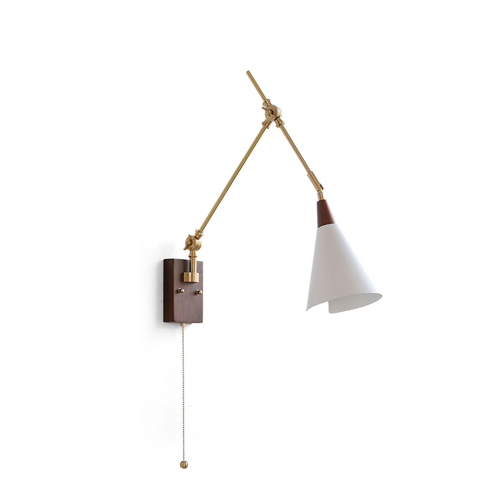 Laurent Swing Arm Wandleuchte