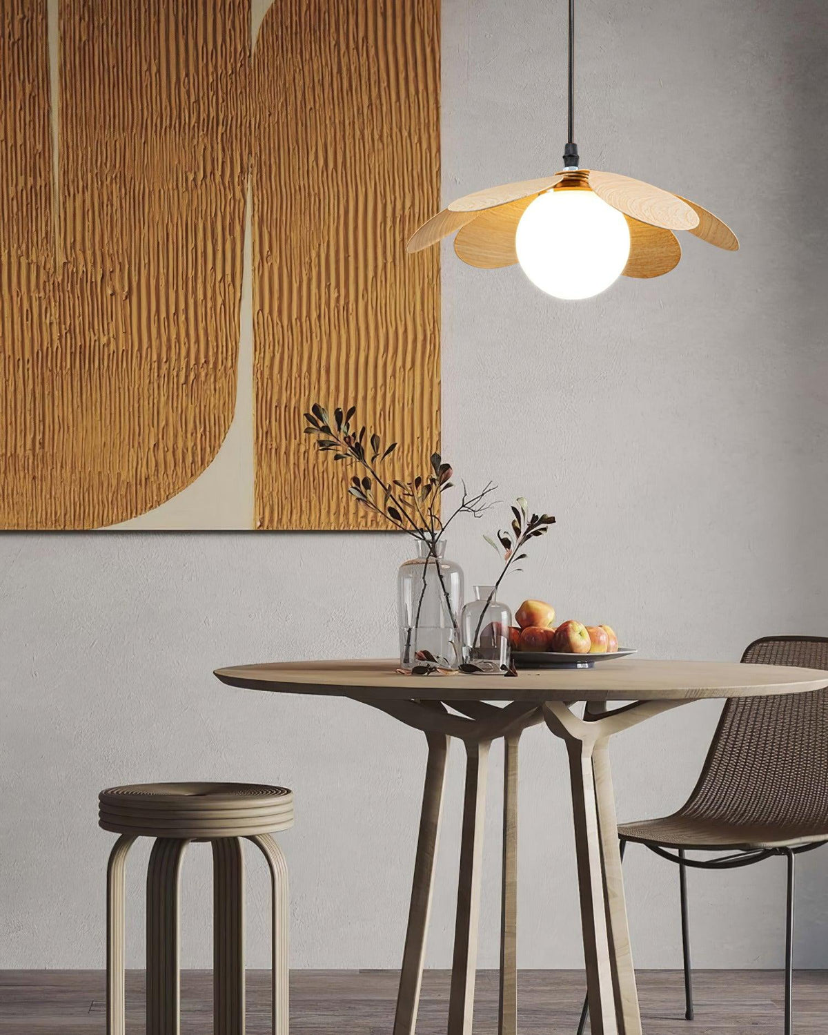 Arlenis Pendelleuchte aus Glas im minimalistischen Stil