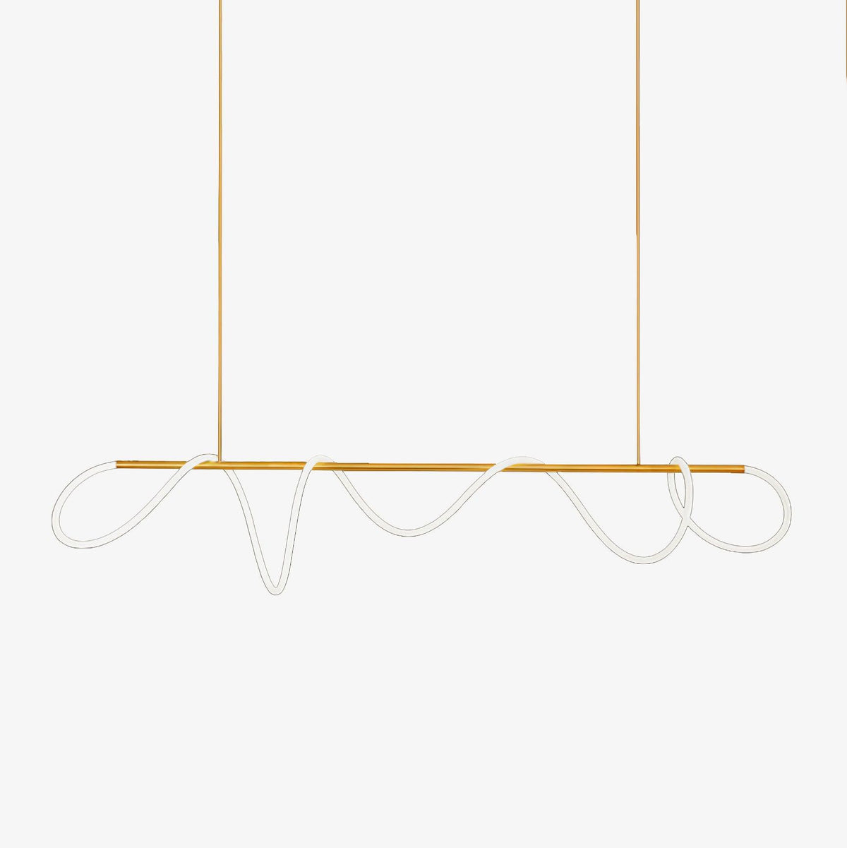 Vocor Kronleuchter flexibler Silikonbogen modern elegant