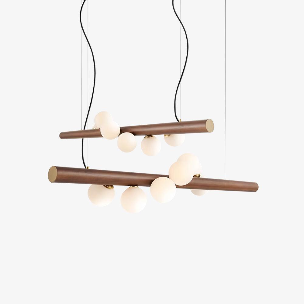 Arox skandinavische Pendelleuchte aus Holz