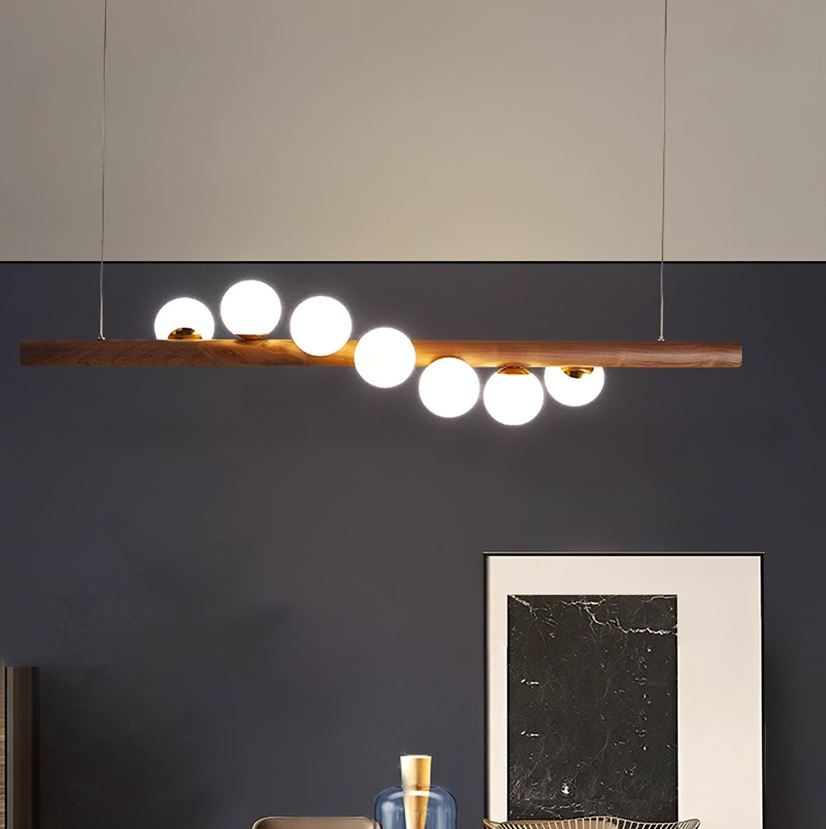 Arox skandinavische Pendelleuchte aus Holz