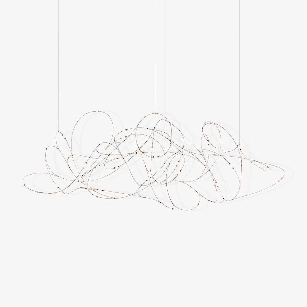 Celes Pendelleuchte aus Edelstahl im minimalistischen Stil