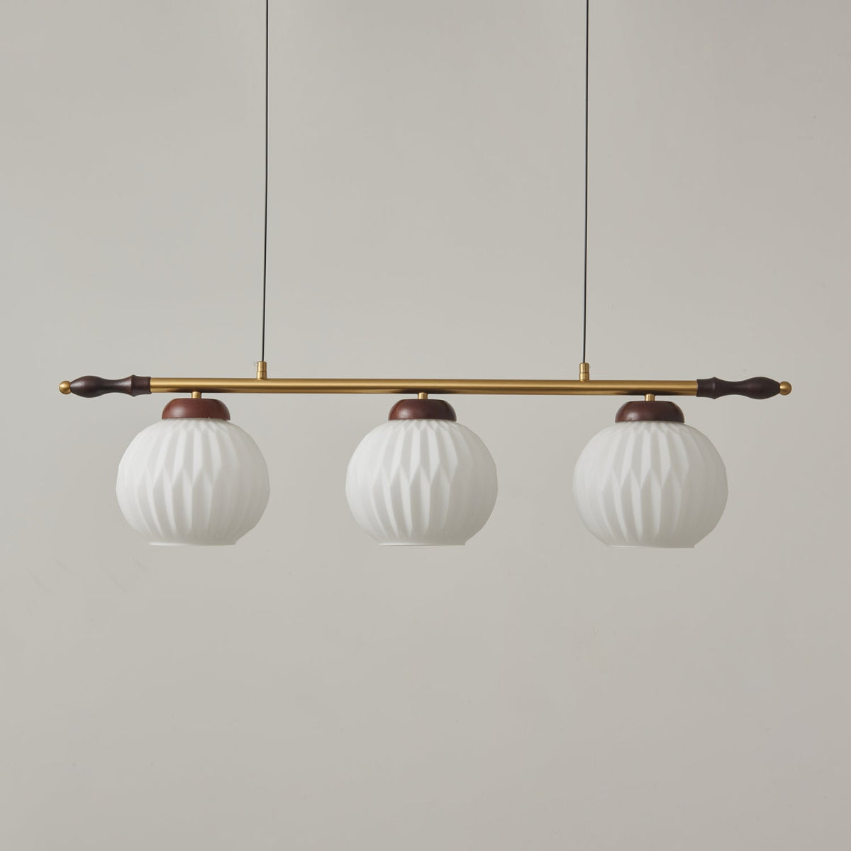 Huna Vintage-Glas-Pendelleuchte