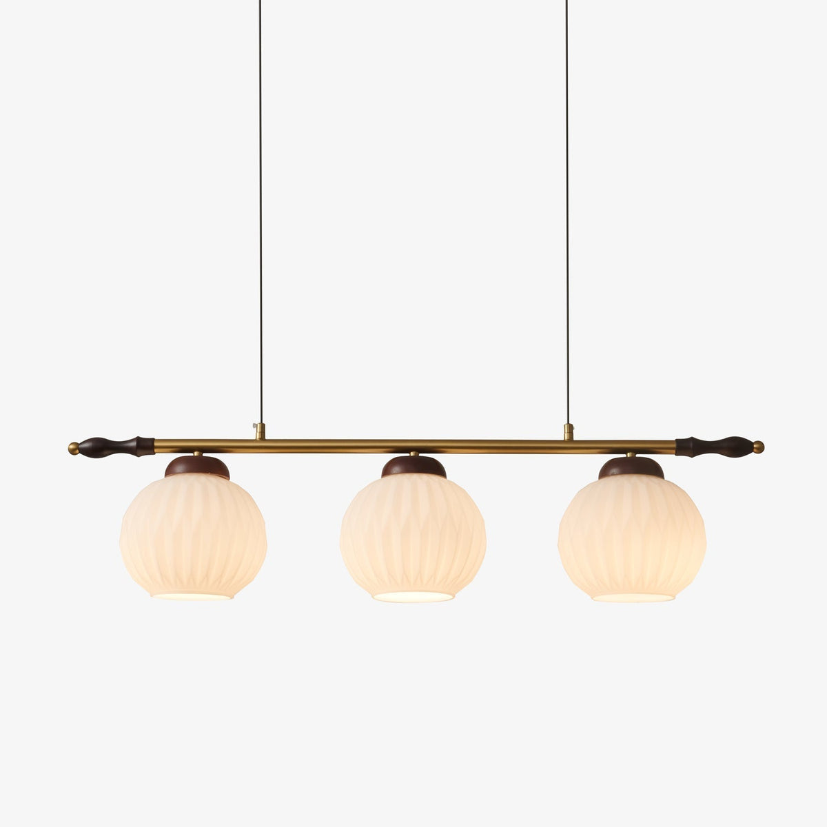 Huna Vintage-Glas-Pendelleuchte