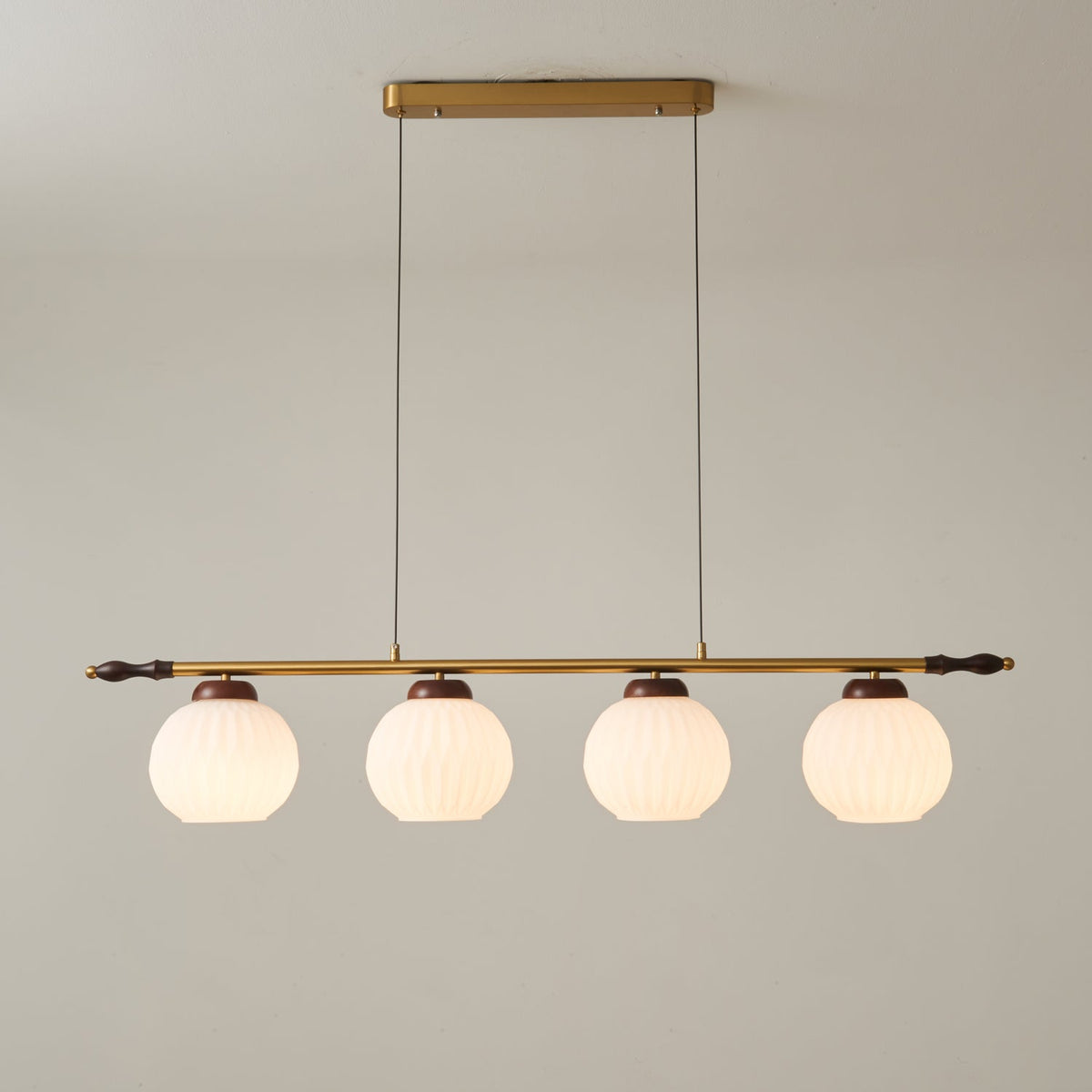 Huna Vintage-Glas-Pendelleuchte