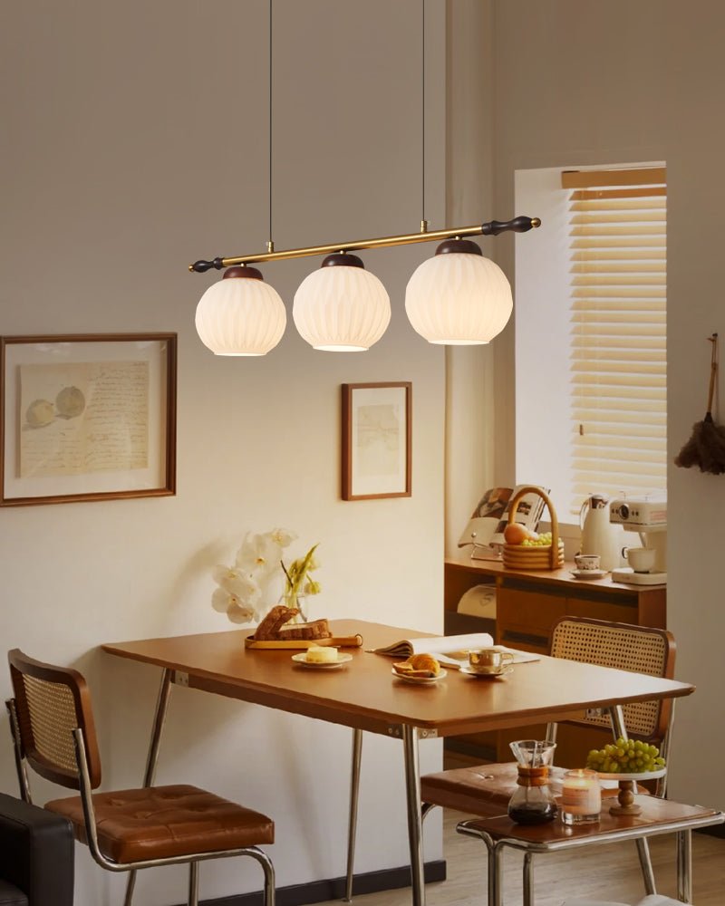 Huna Vintage-Glas-Pendelleuchte