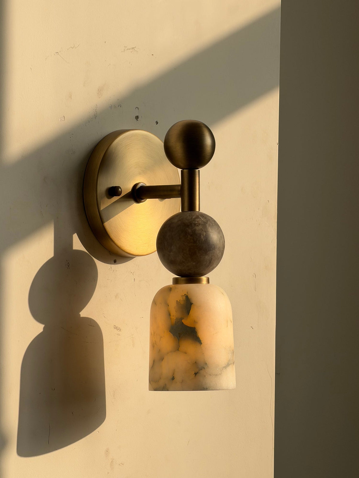 Serafin Alabaster Wandleuchte