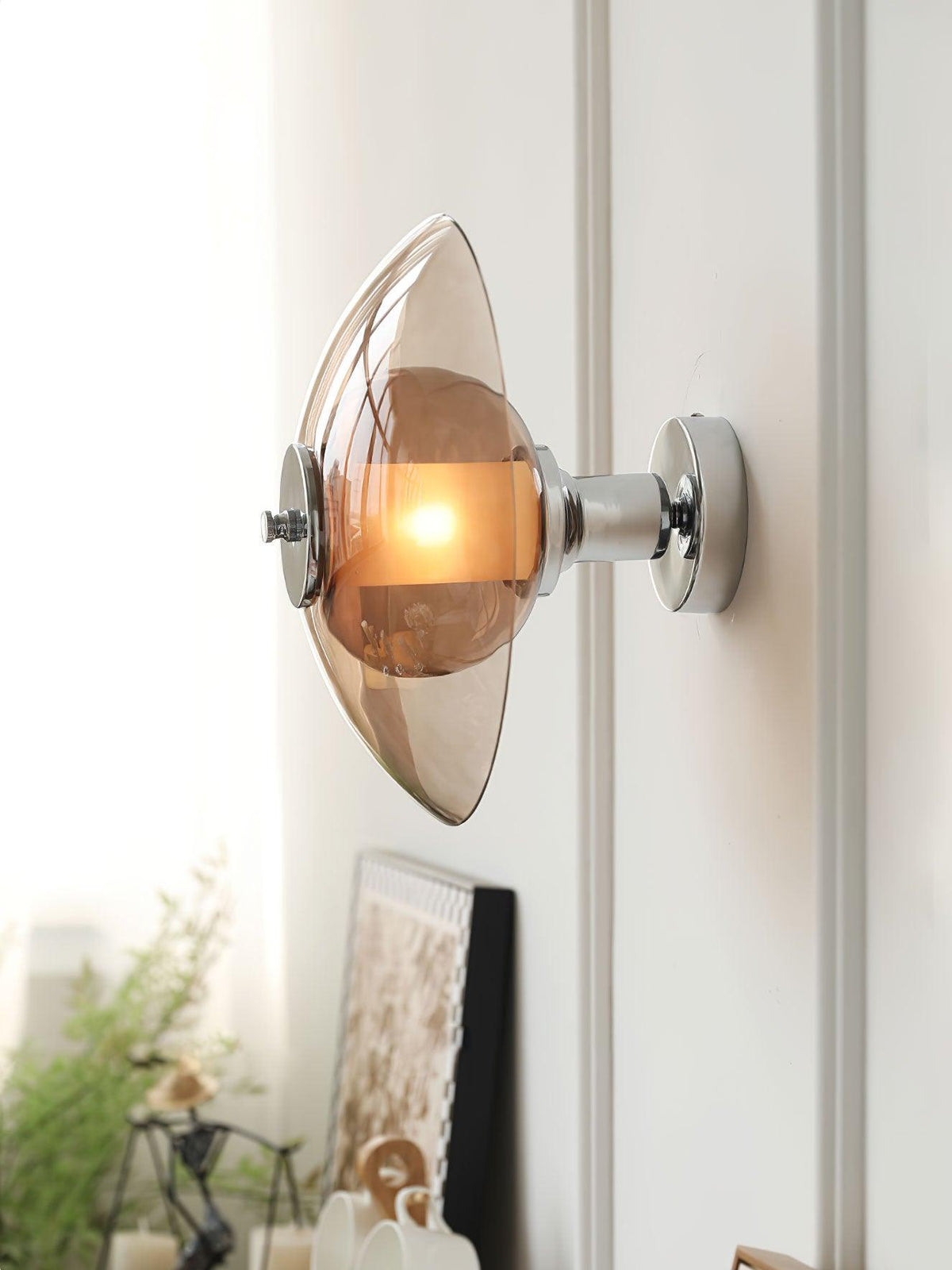 Cocarir skandinavisch Art Flying Saucer Wandleuchte mit Stecker