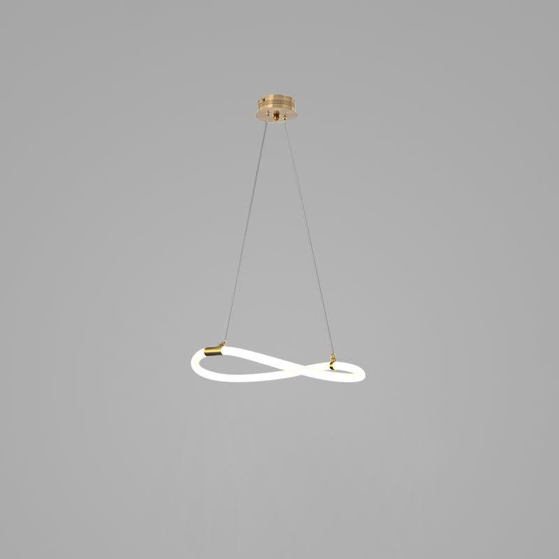 Vocor Kronleuchter flexibler Silikonbogen modern elegant