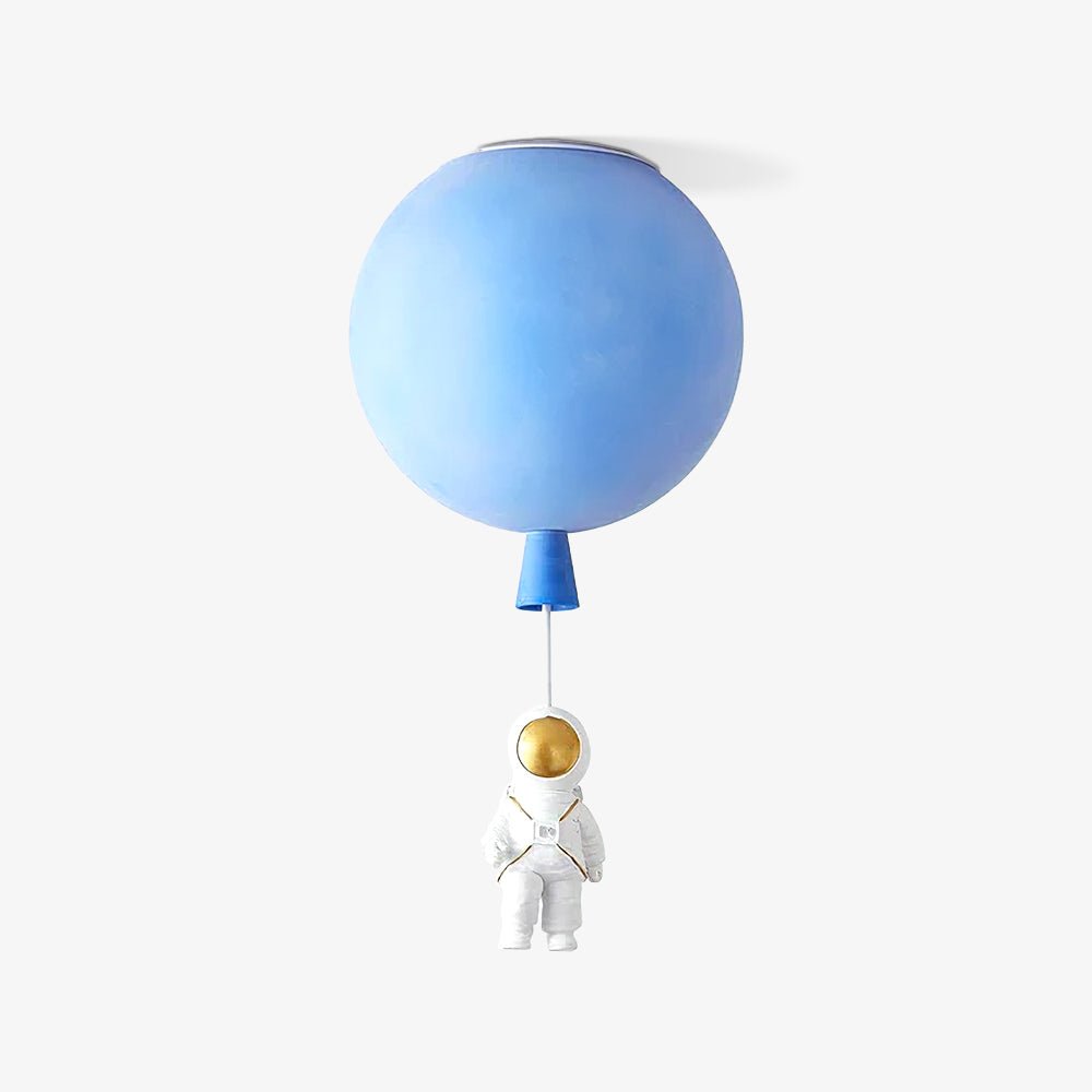 Nirerira Deckenleuchte Acrylballon Astronaut verspielt für Kinderzimmer
