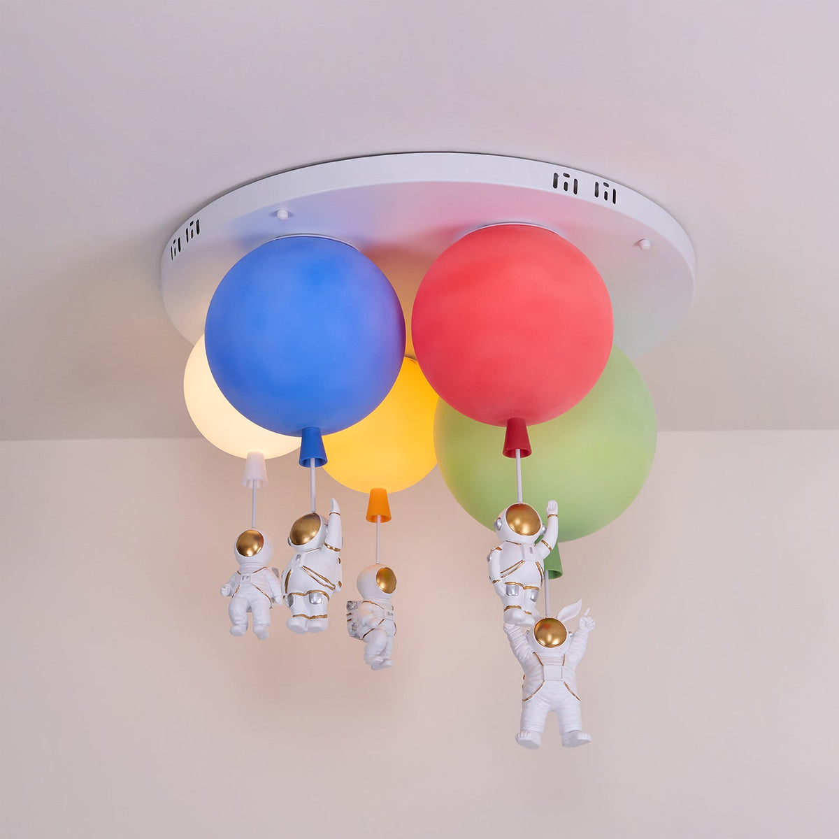 Gorvin Deckenleuchte Frosted Balloon Kombination