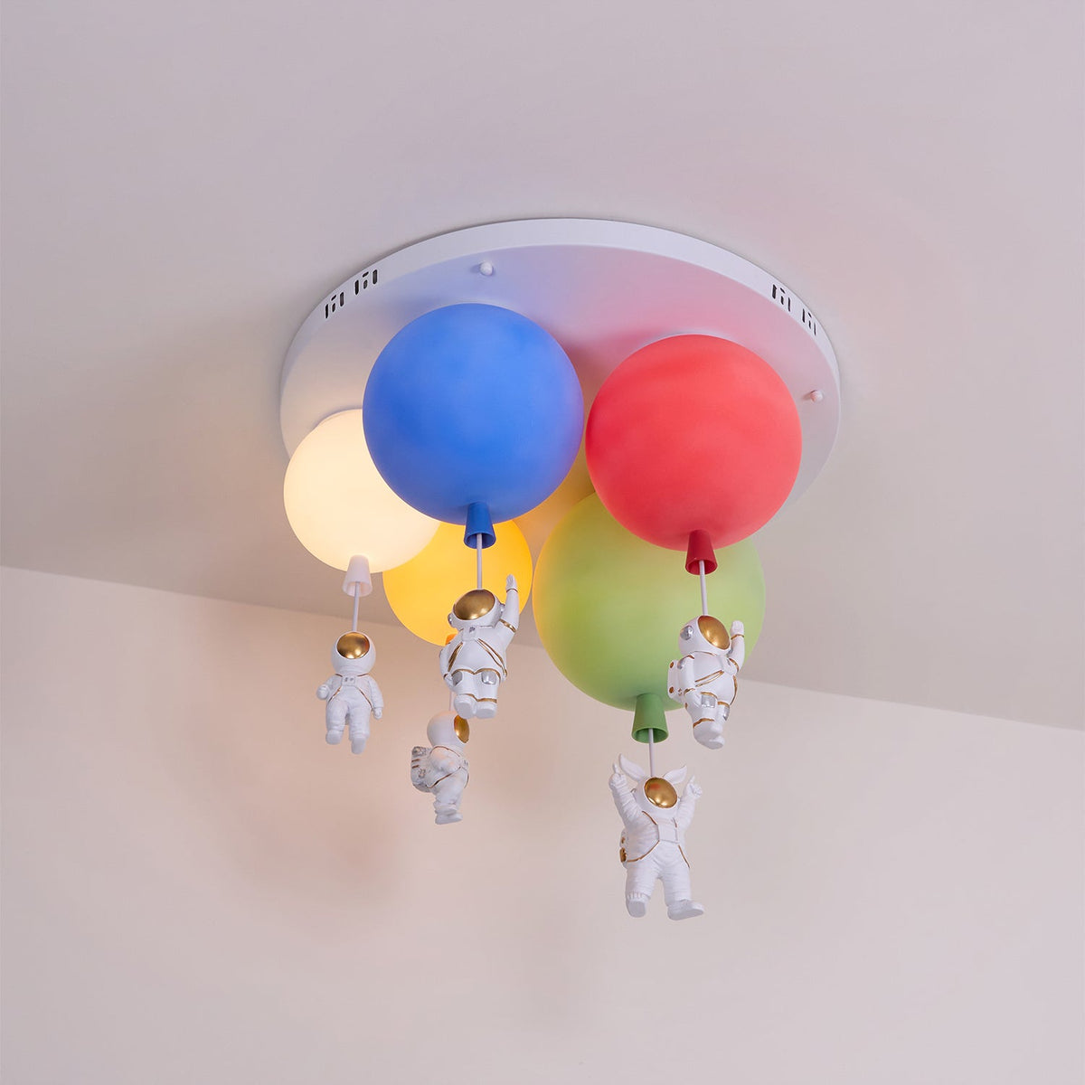 Gorvin Deckenleuchte Frosted Balloon Kombination