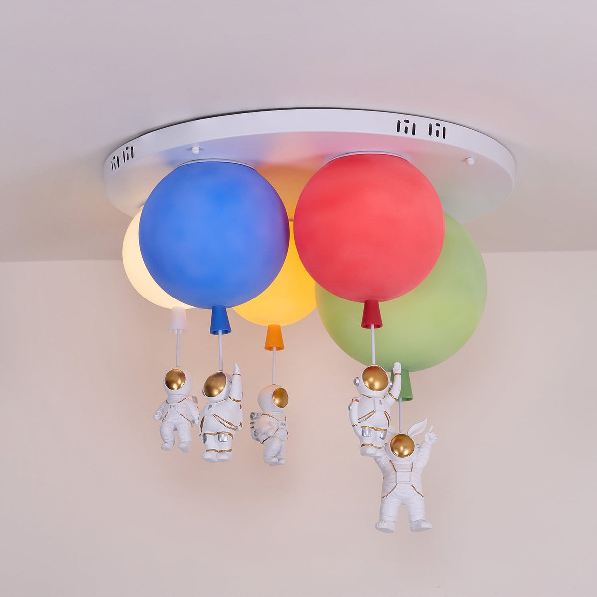 Gorvin Deckenleuchte Frosted Balloon Kombination