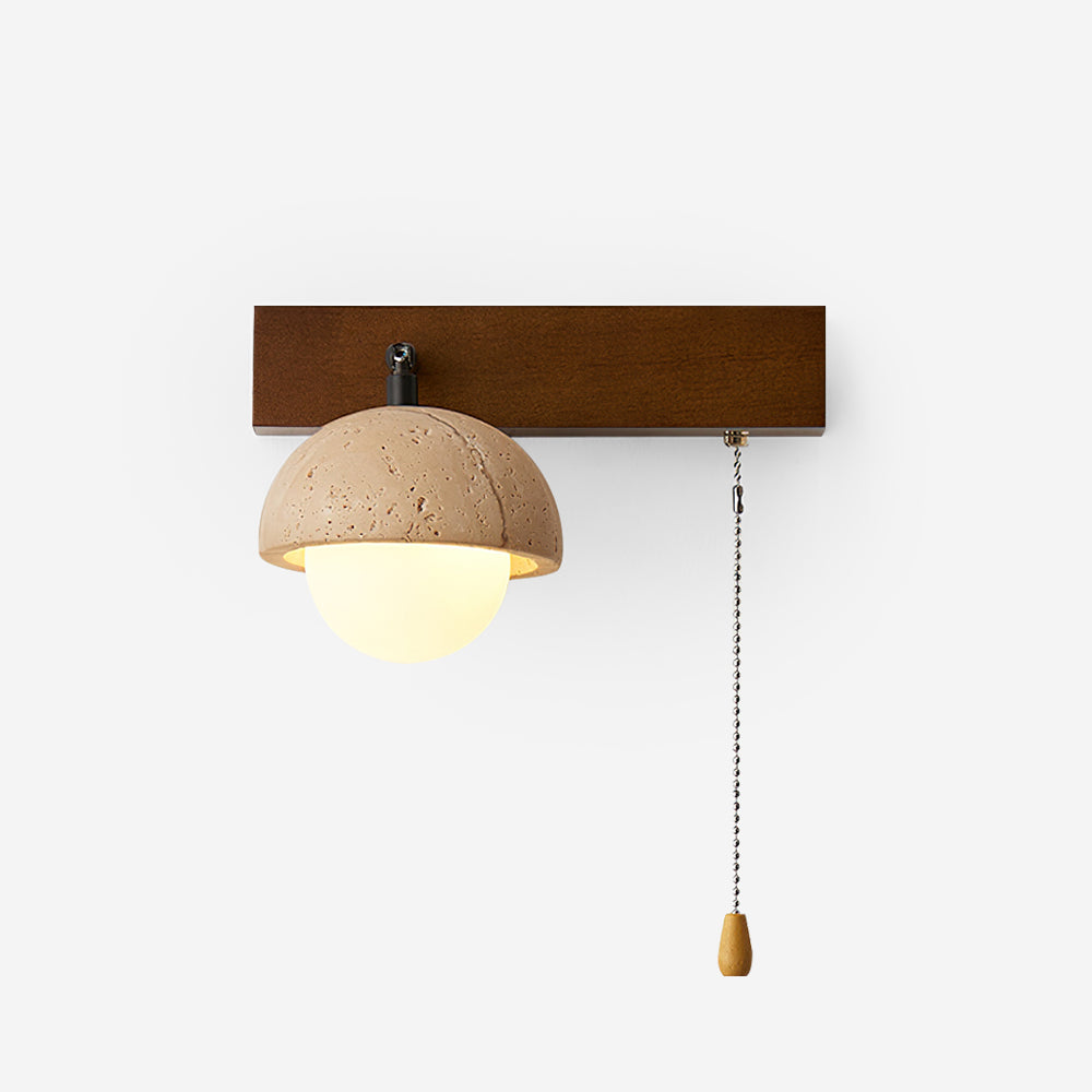 Valenelle Travertine Wandleuchte
