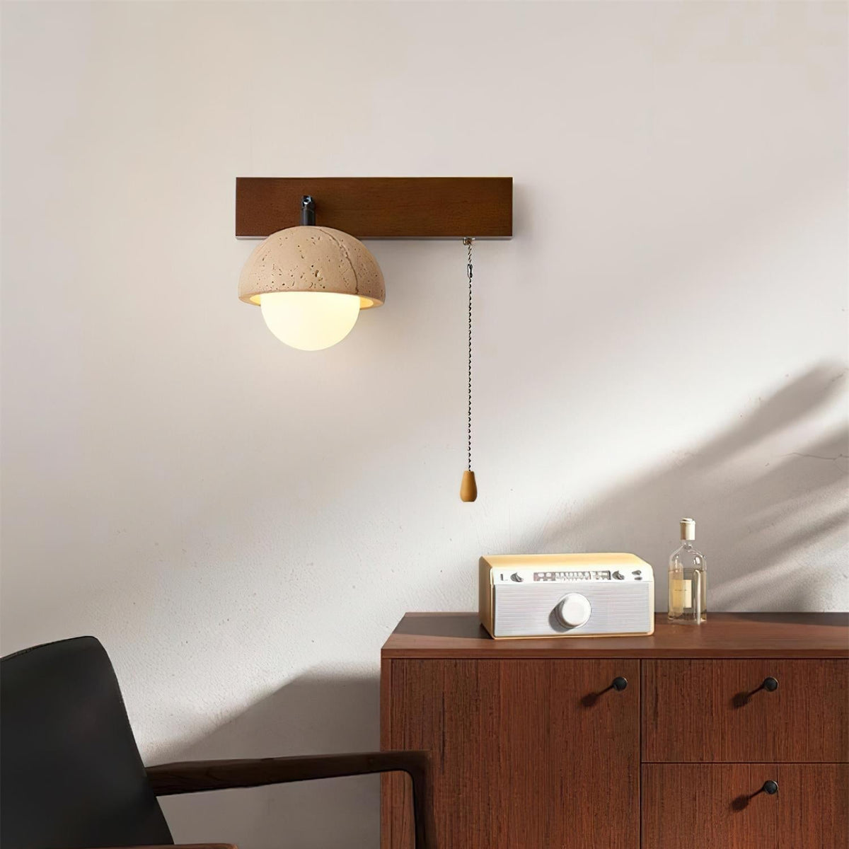 Valenelle Travertine Wandleuchte