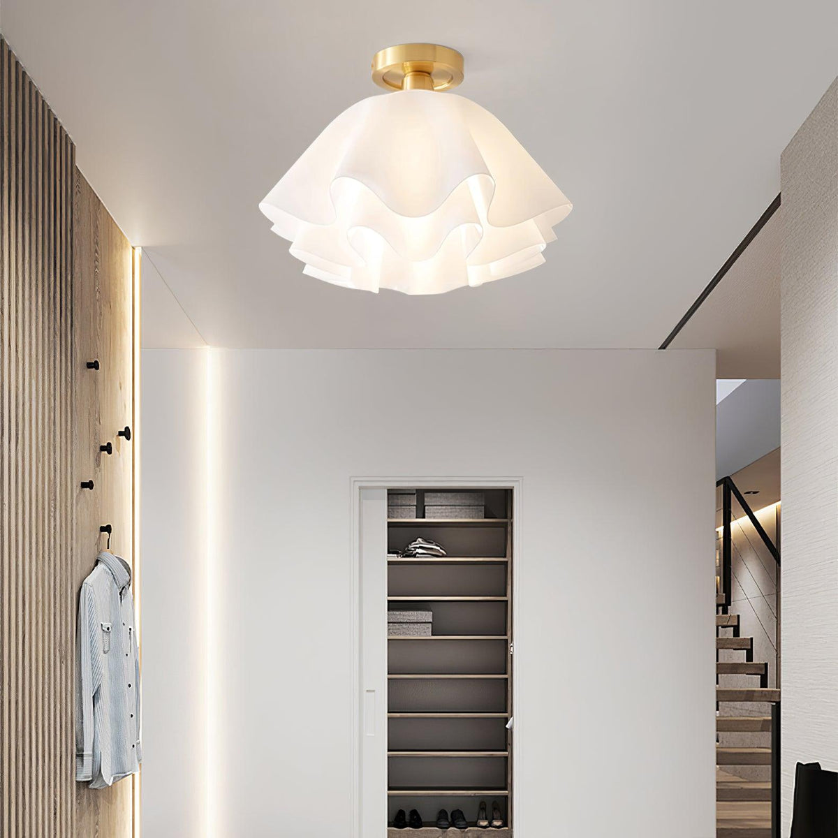 Menro Deckenleuchte in Blumenform