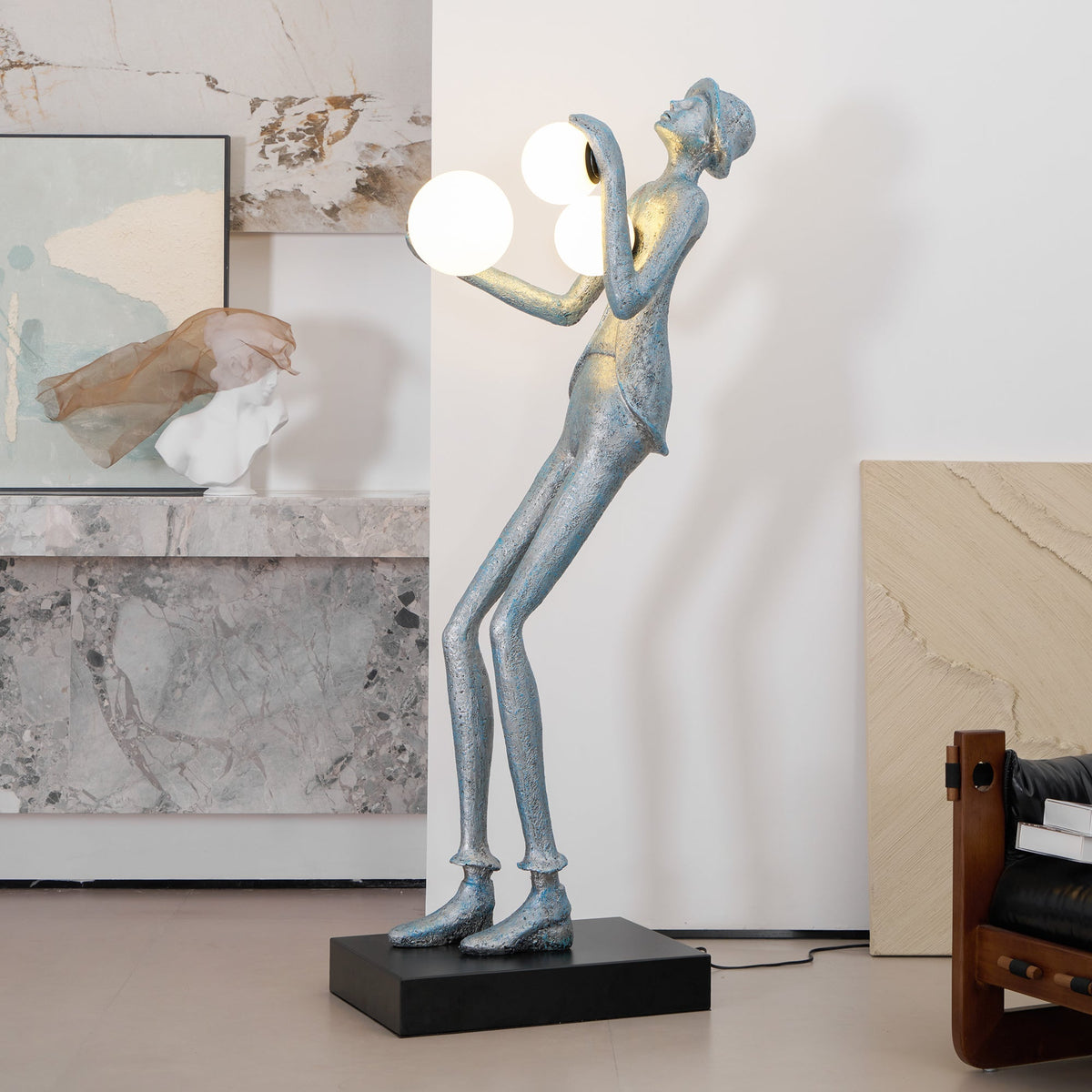 Seloia Gentleman Sculpture Stehleuchte