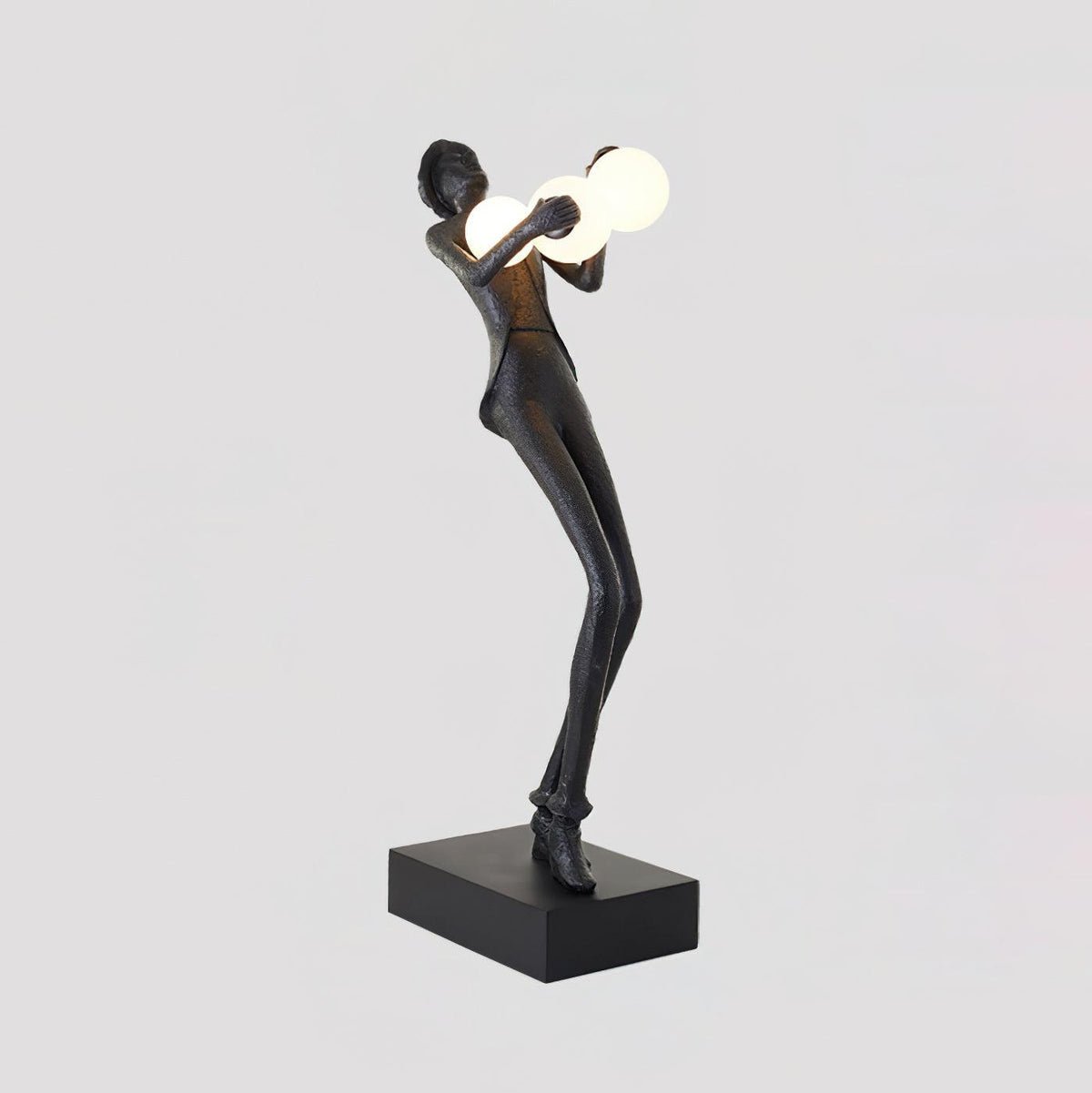 Evlirir Kunstbronze-Stehleuchte &