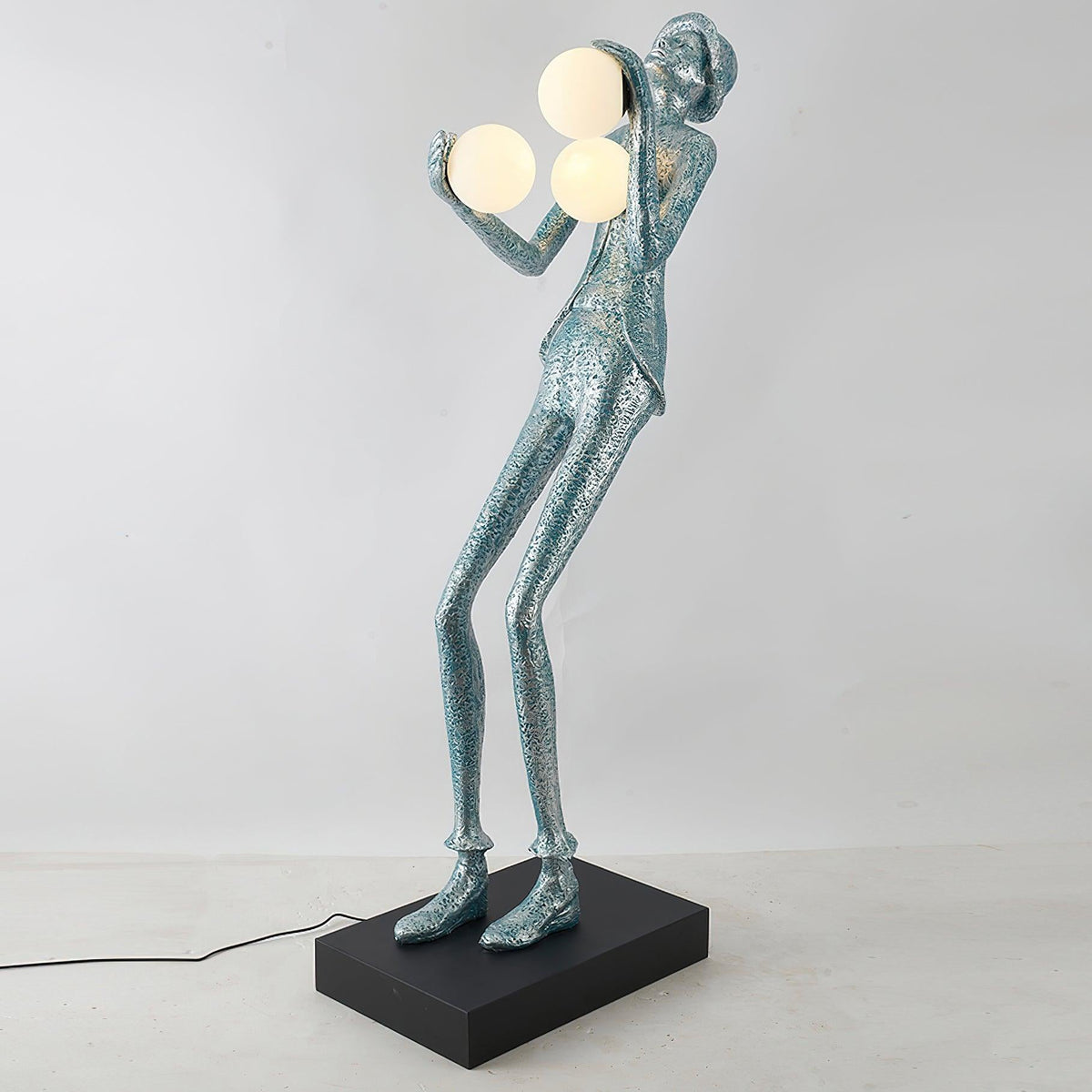 Evlirir Kunstbronze-Stehleuchte &