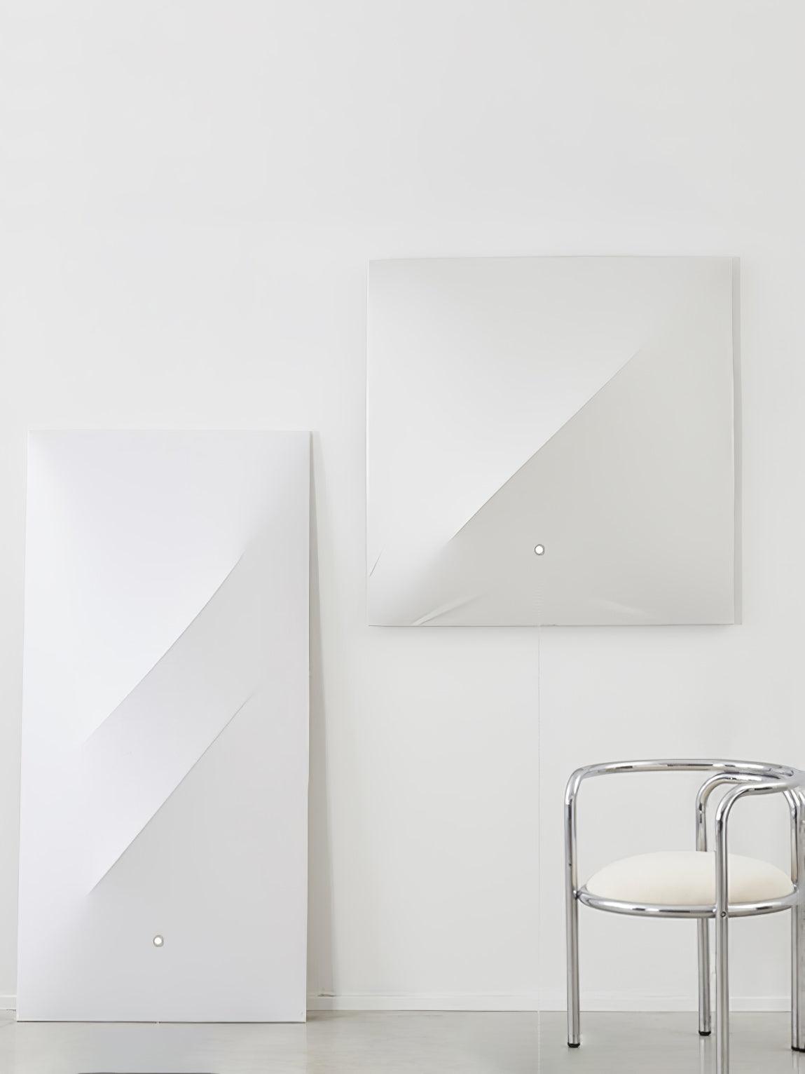 Linivelia Minimalistische Wandleuchte aus Stoff
