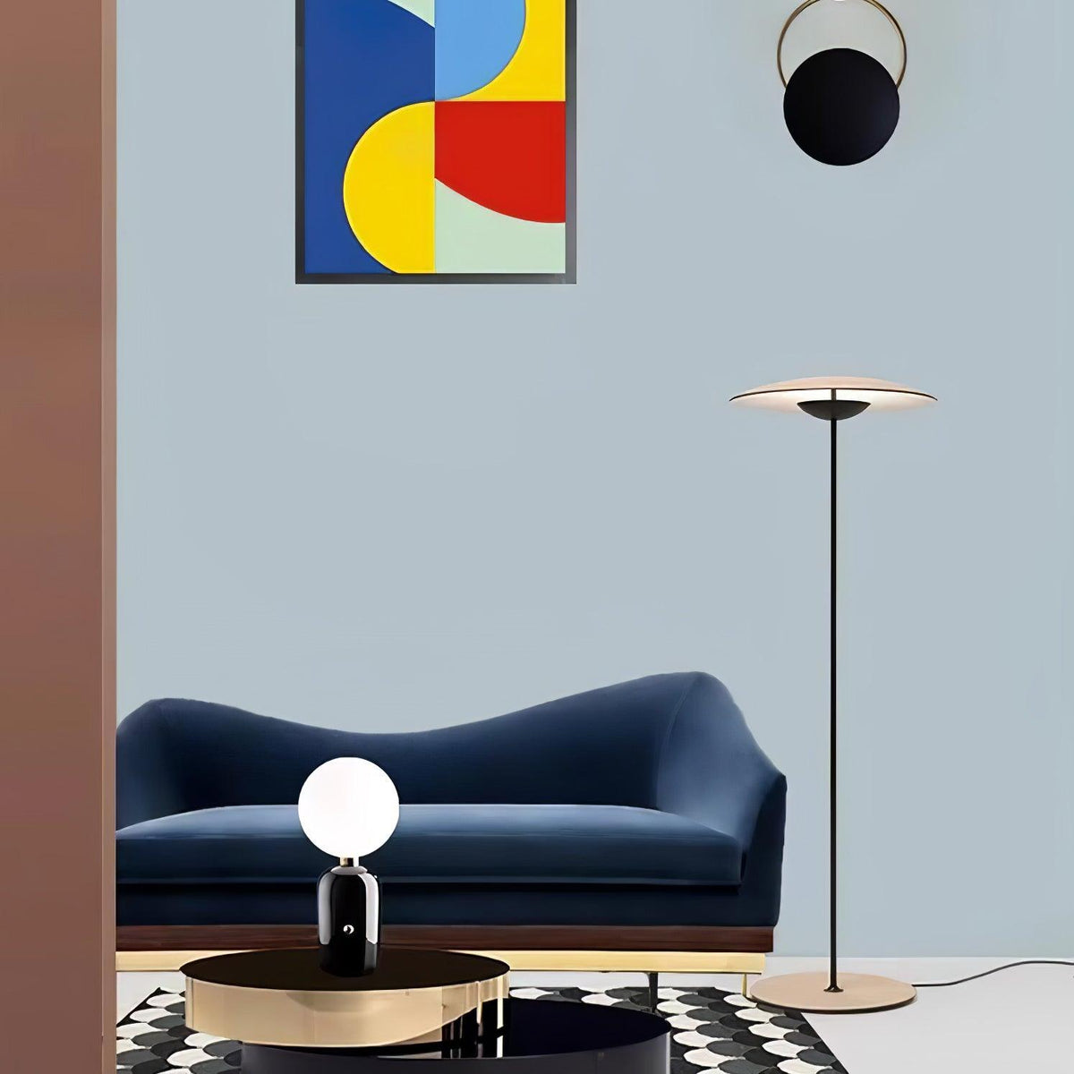 Ferinira Aluminium Minimalistische Stehleuchte