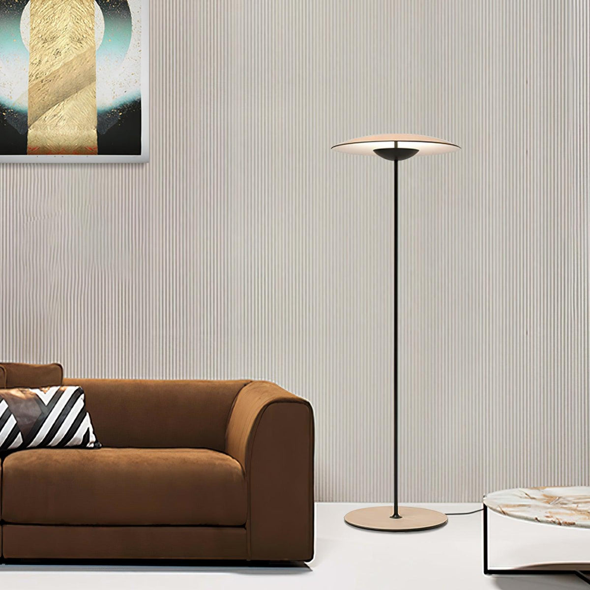 Ferinira Aluminium Minimalistische Stehleuchte