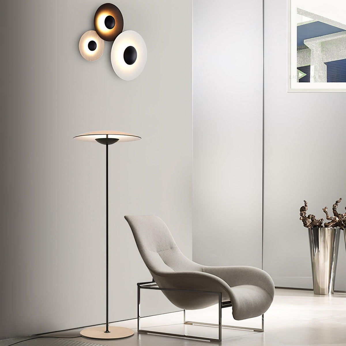 Ferinira Aluminium Minimalistische Stehleuchte