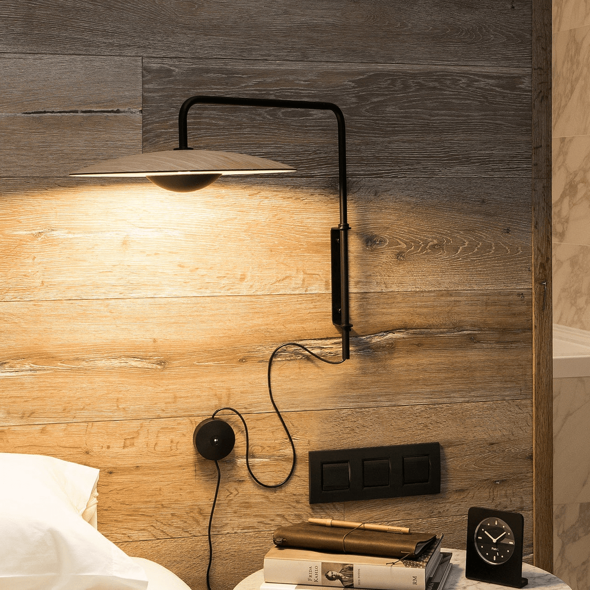 Abnormal Klassische Moderne Minimalistische Wandleuchte mit Stecker