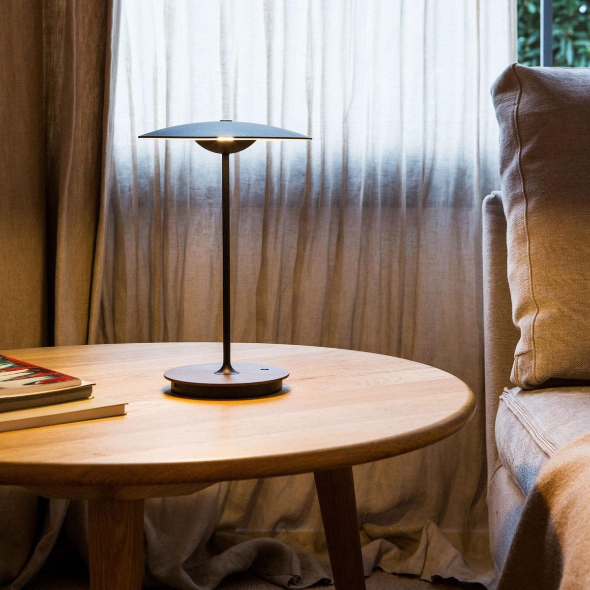 Elaarelia Tischlampe Slim Minimalistisch