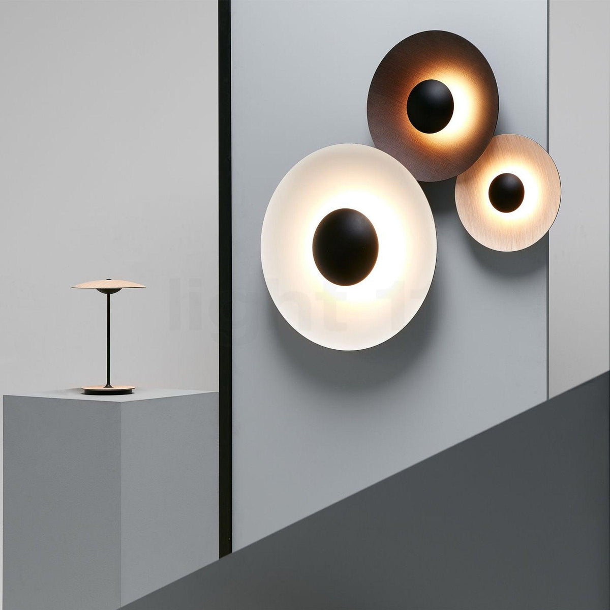 Erlirora Simplicity Glow Wandleuchte mit Stecker