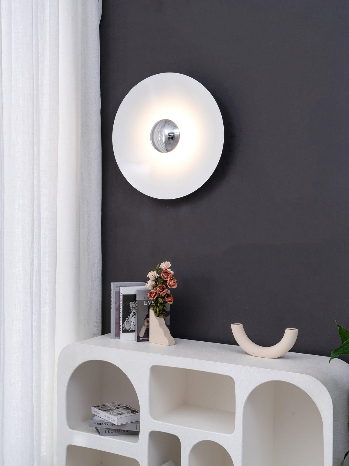 Erlirora Simplicity Glow Wandleuchte mit Stecker