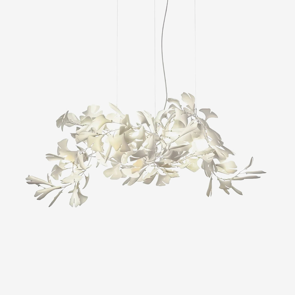 Ayla Kronleuchter Gingko Petal Keramik