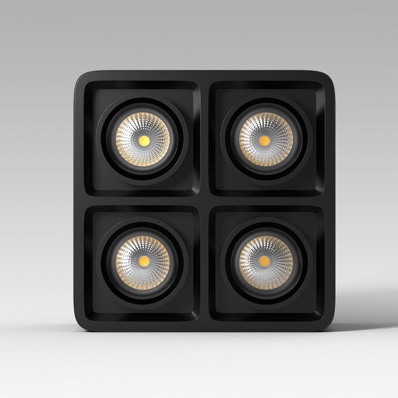 Devely Spotlightsurface-Mount-Zwillings-LED-Winkelmontierte Minimalistische Deckenleuchte