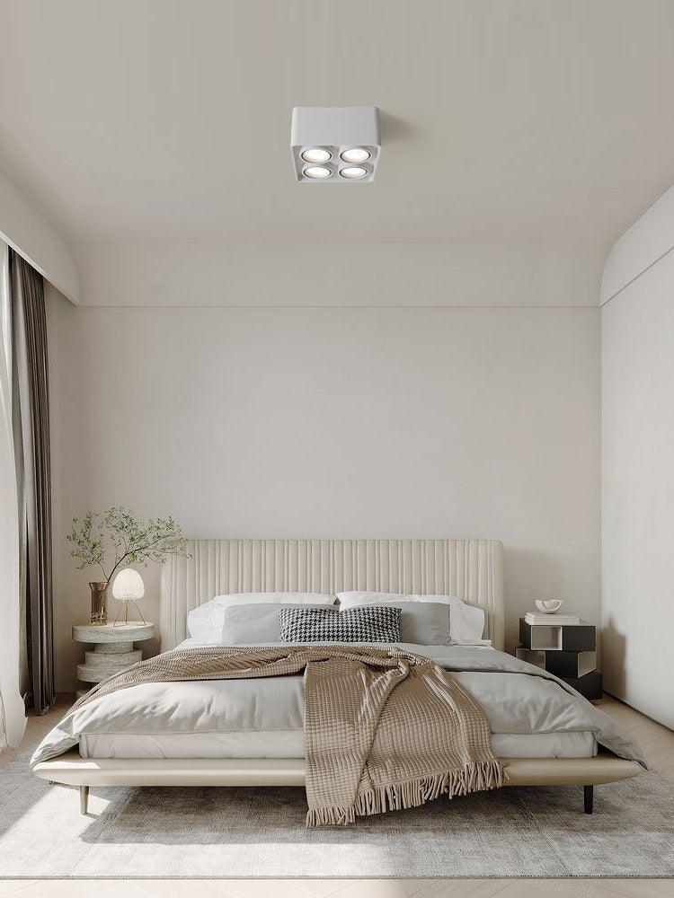 Devely Spotlightsurface-Mount-Zwillings-LED-Winkelmontierte Minimalistische Deckenleuchte