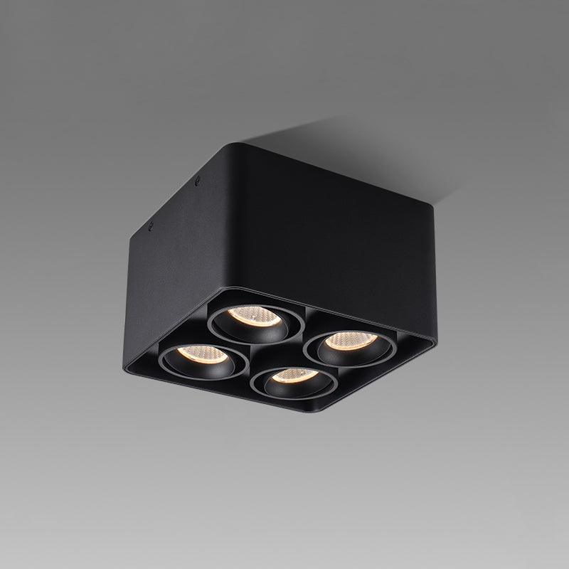 Devely Spotlightsurface-Mount-Zwillings-LED-Winkelmontierte Minimalistische Deckenleuchte