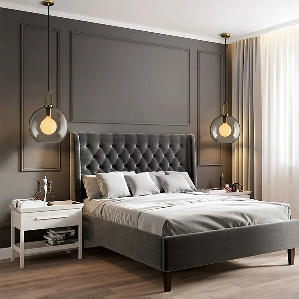 Vitra Glaspendelleuchte