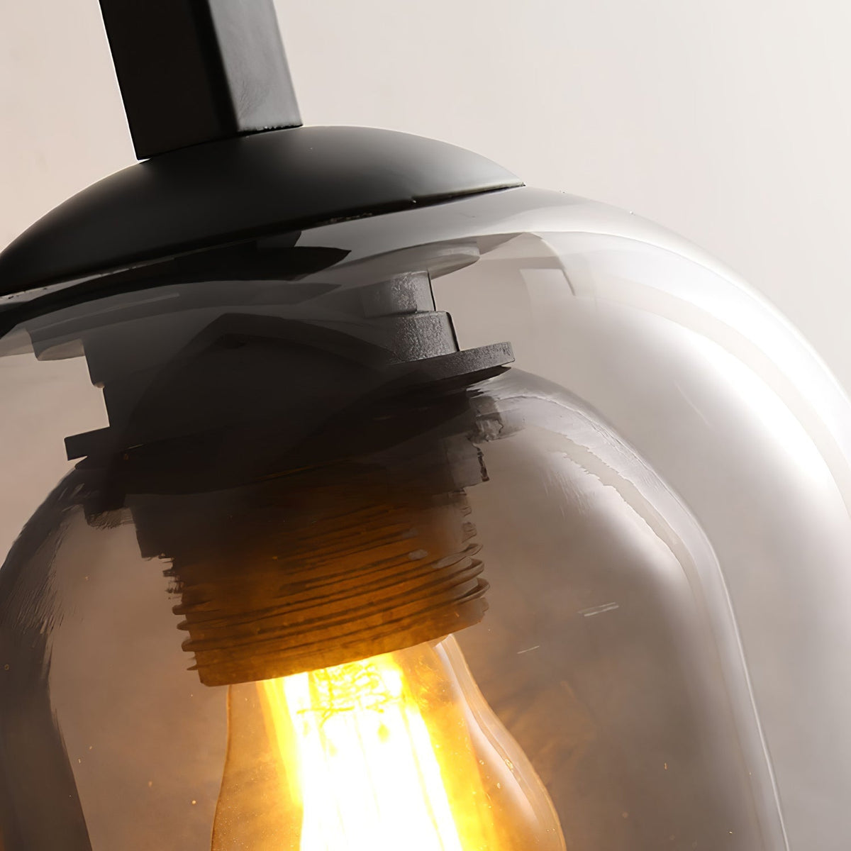Xalen Premium zeitgenössische Kunst-Wandleuchte aus Tubular-Glas