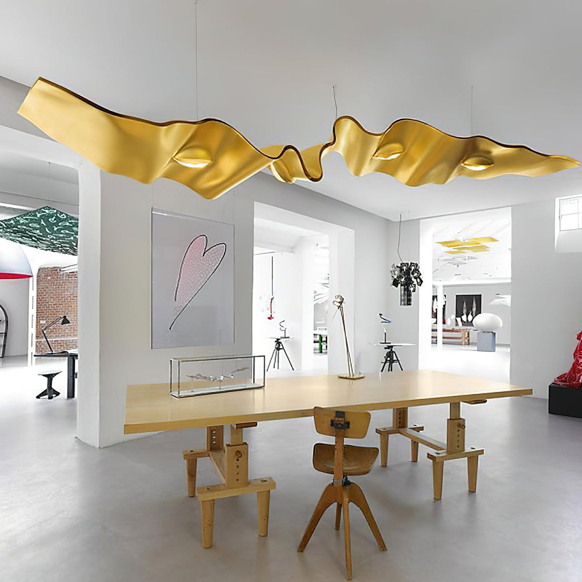 Raelis Kronleuchter Gold Ribbon