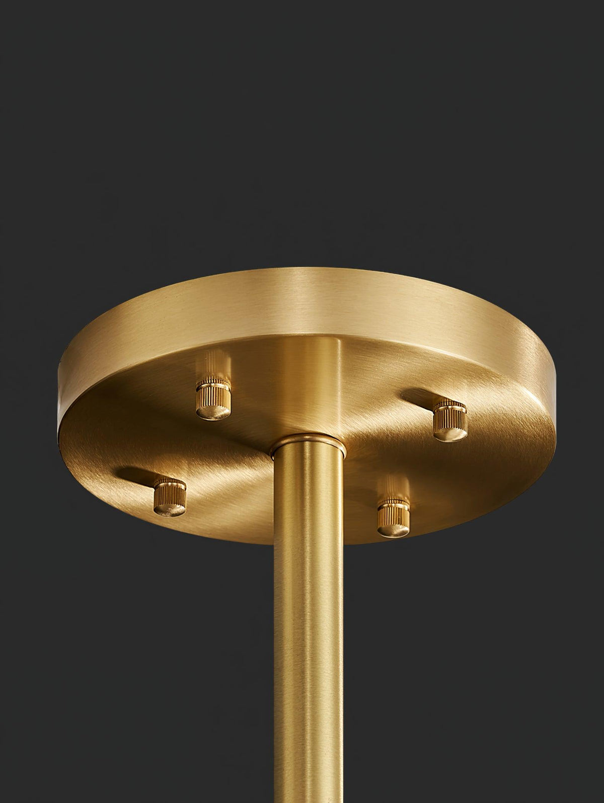 Solivian Kronleuchter Gold Transparente Stange Elegant