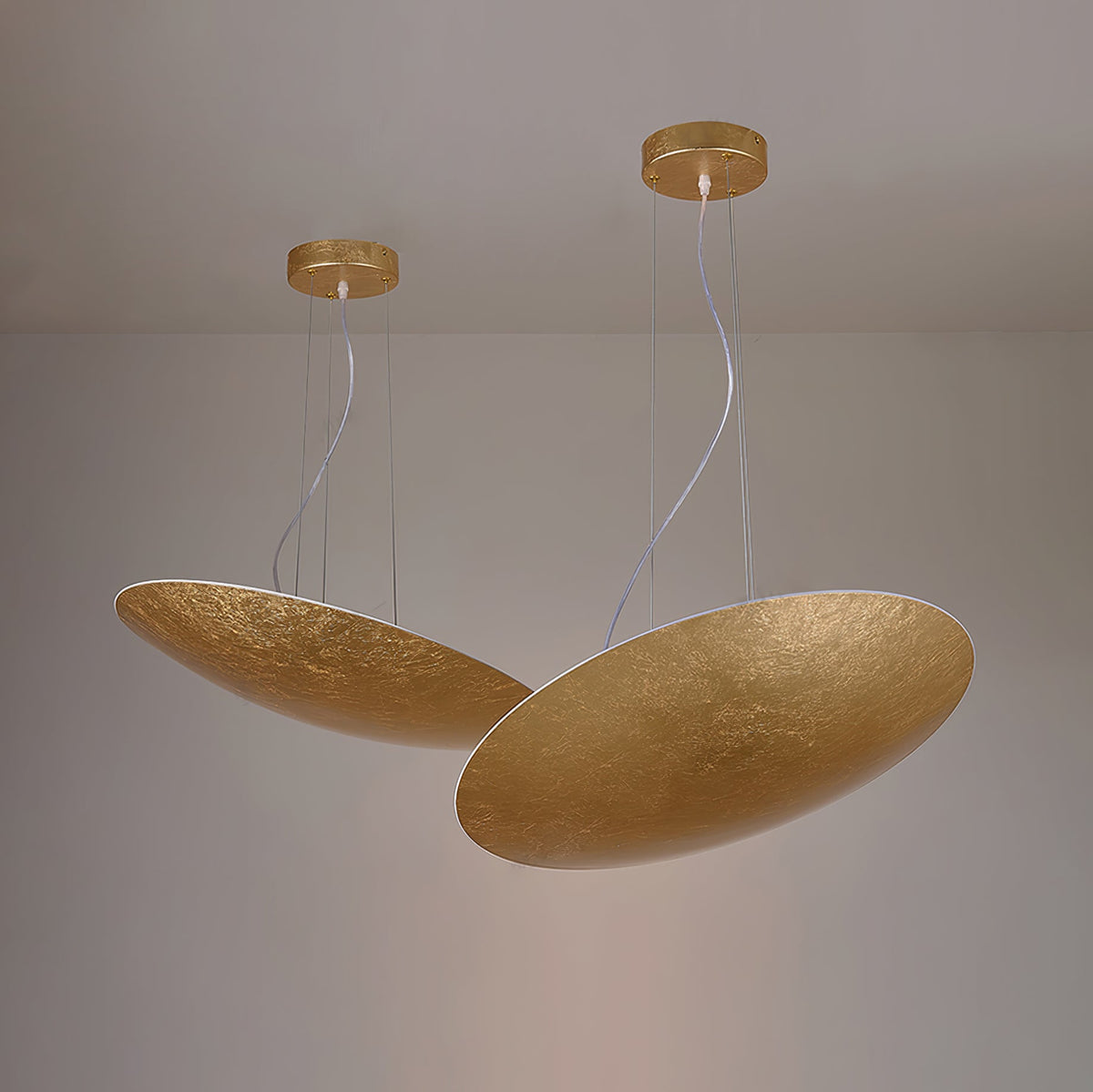 Rusken Goldfolie Pendelleuchte