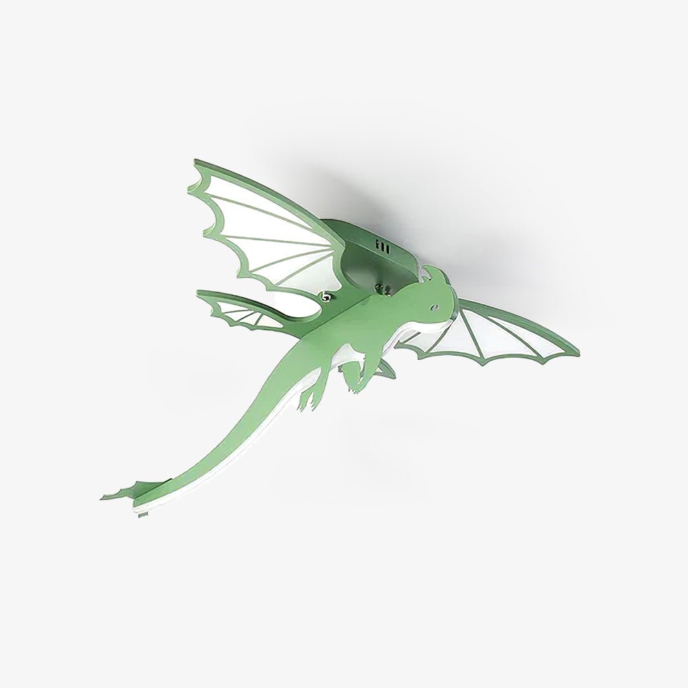 Miriora Deckenleuchte Grün Dinosaur LED