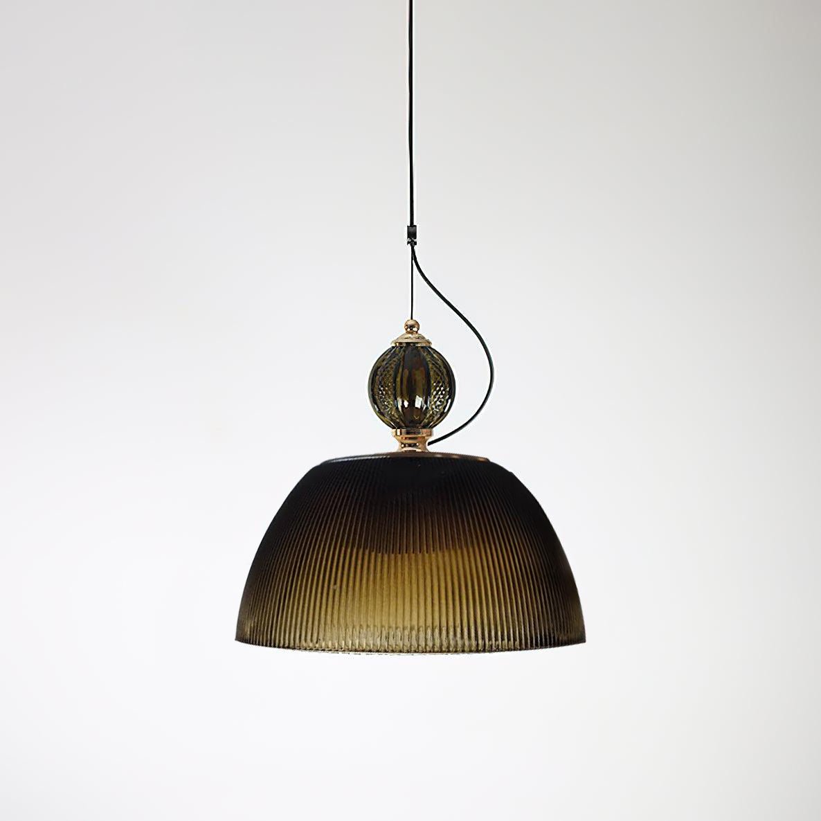 Nray Pendelleuchte aus Glas im Retro-Stil
