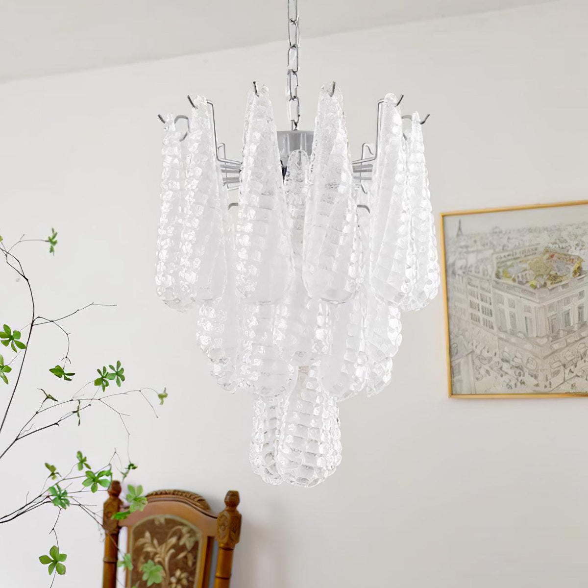 Zemaryra Kronleuchter aus Glas
