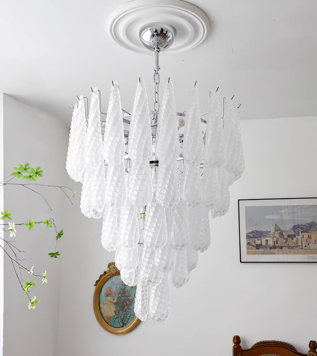 Zemaryra Kronleuchter aus Glas