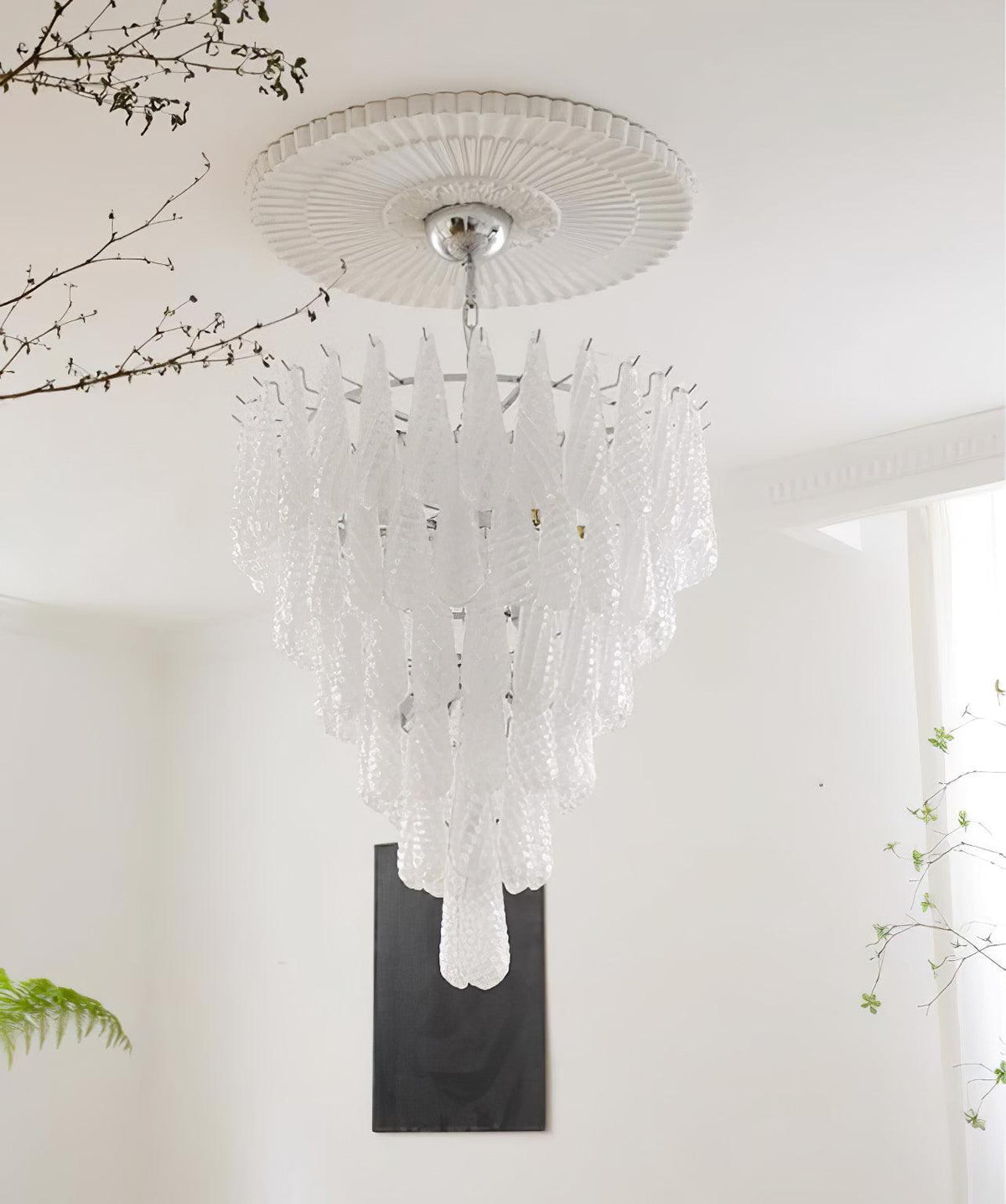 Zemaryra Kronleuchter aus Glas