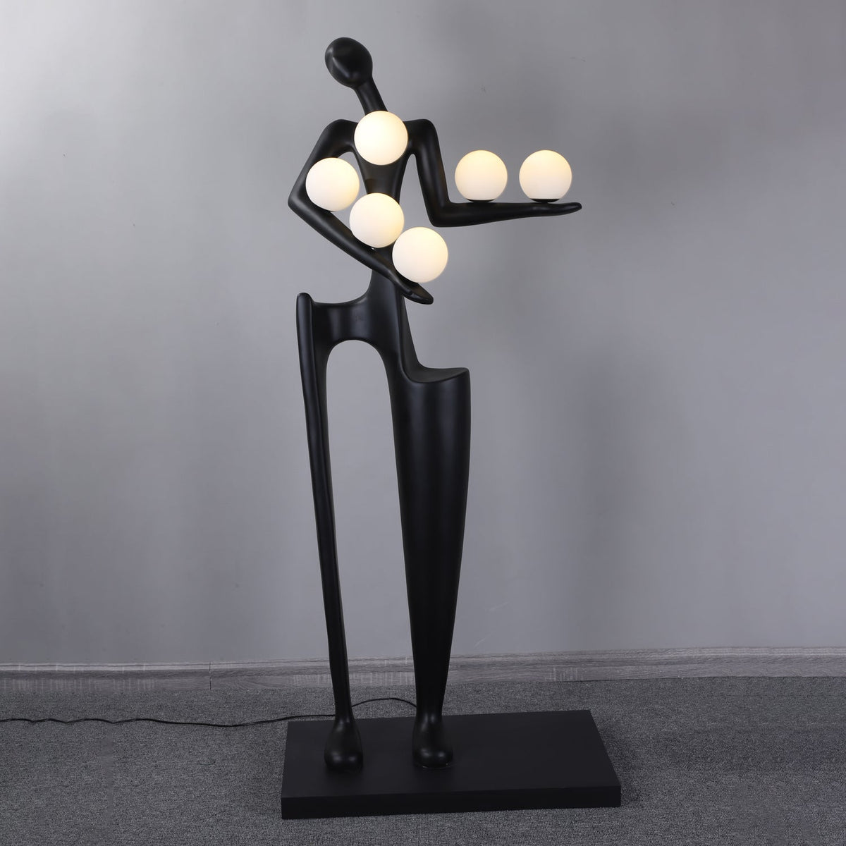 Viraeette Stehleuchte Kunststehleuchte und aus Kunststoff